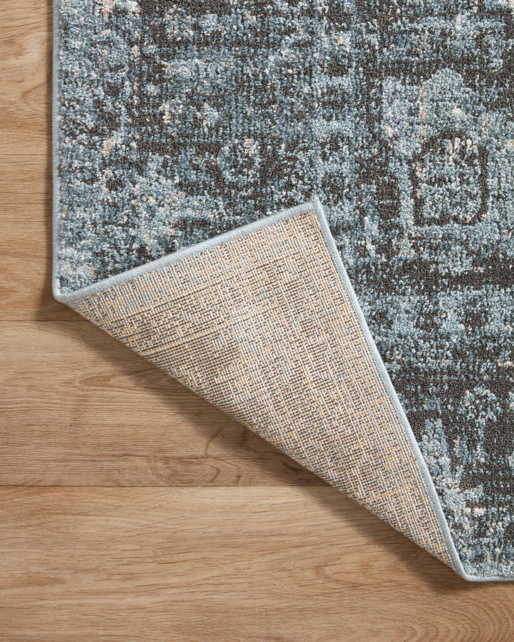 Odette Sky / Charcoal Rug (ODT-08)