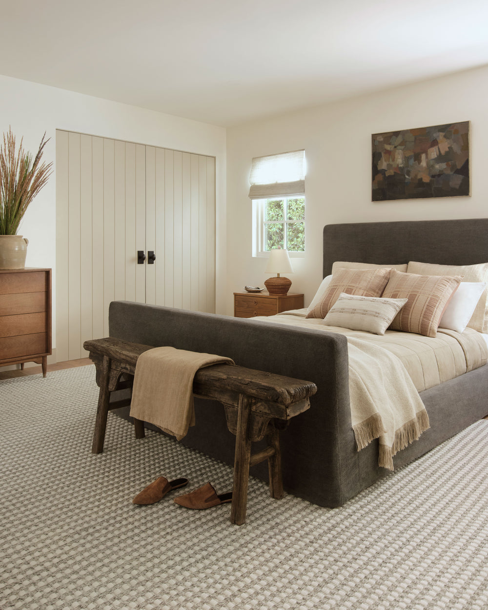 Ojai Ivory / Stone Rug (OJA-01)