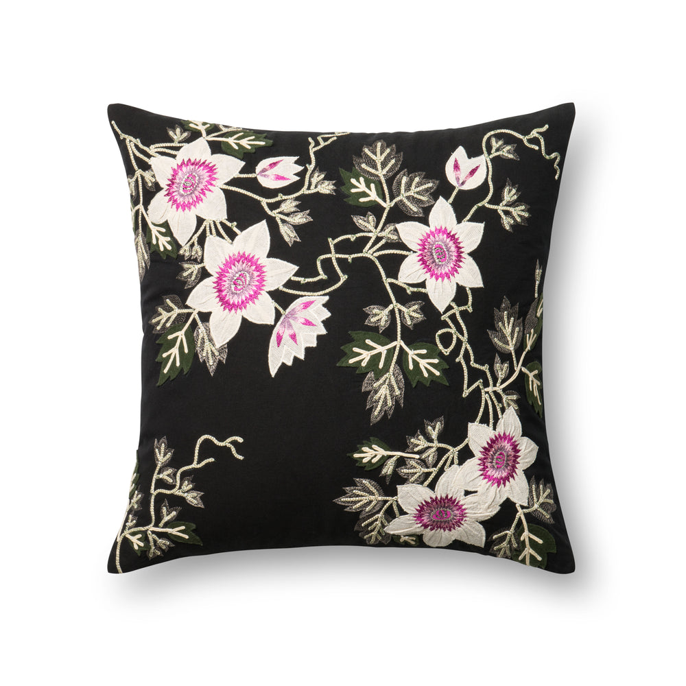 Black / Ivory Pillow (P0295)