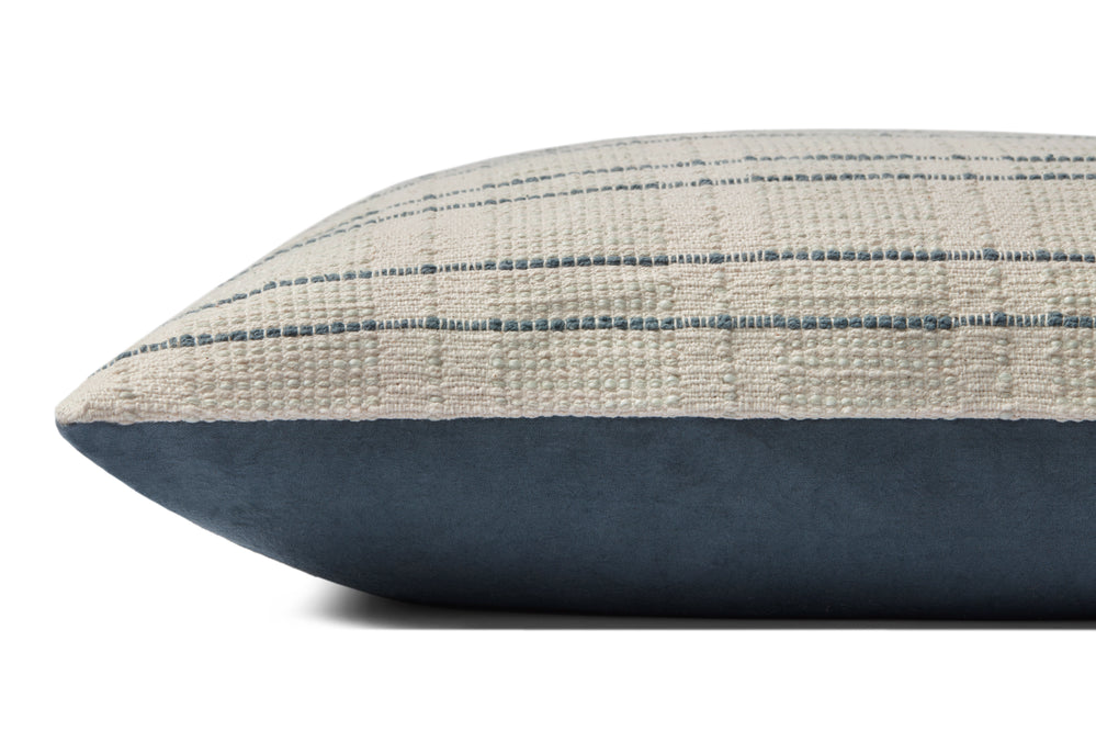 Cream / Blue Pillow (PAL0006)