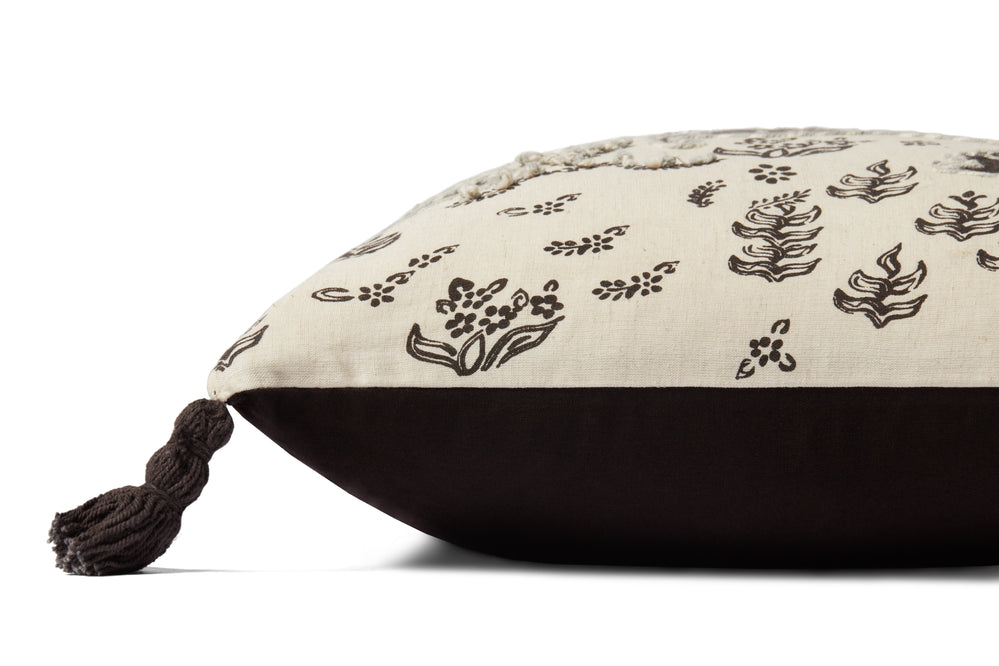 Ivory / Black Pillow (PLL0025)