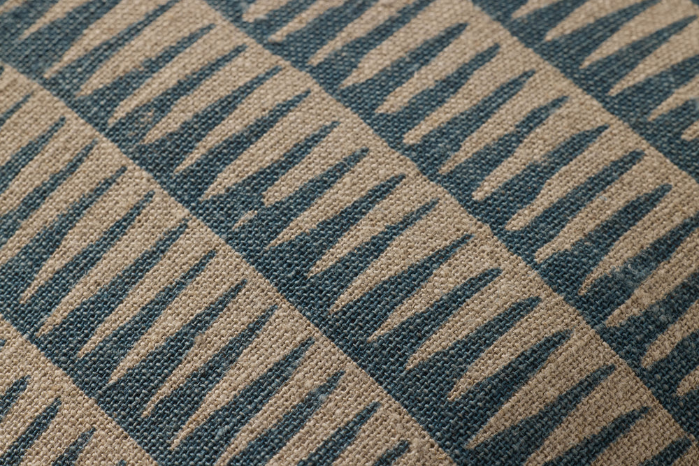 PLL0202 Oreiller naturel / bleu