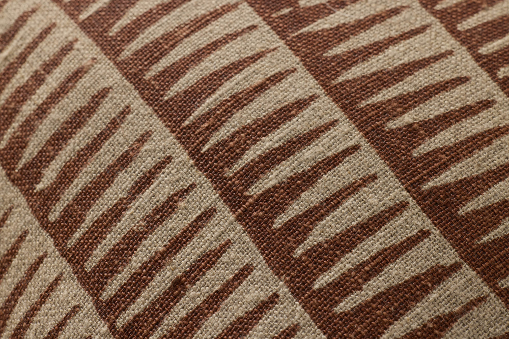 PLL0202 Oreiller naturel / rouille