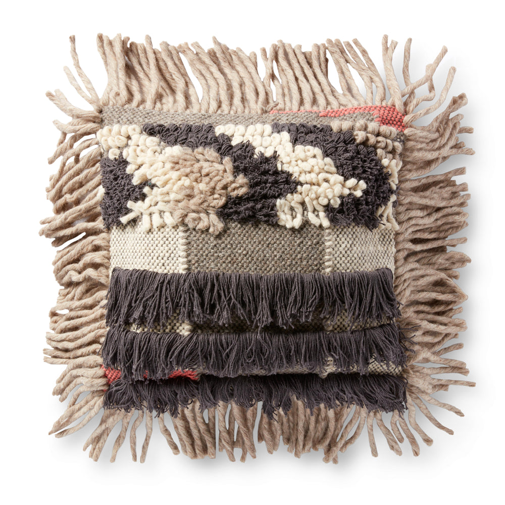 Grey / Multi Pillow (P0093)