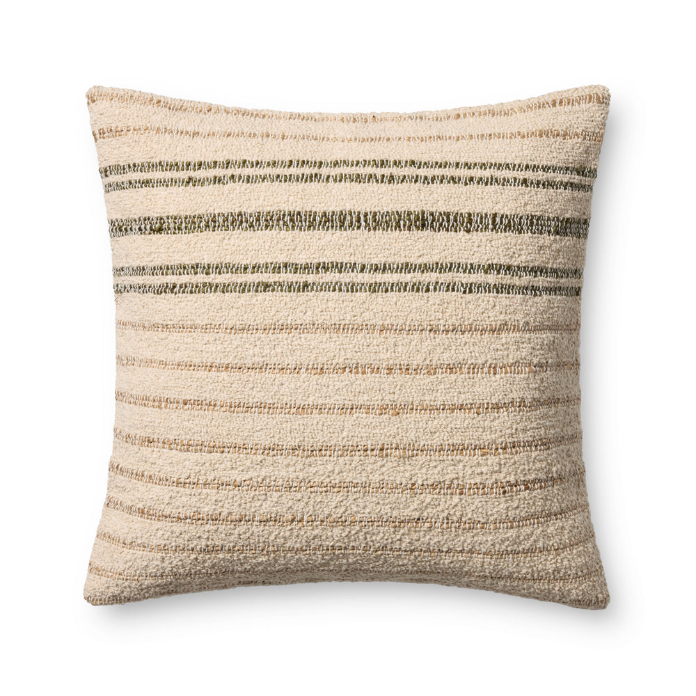 Atley Naturel / Coussin Olive (PAL0057)