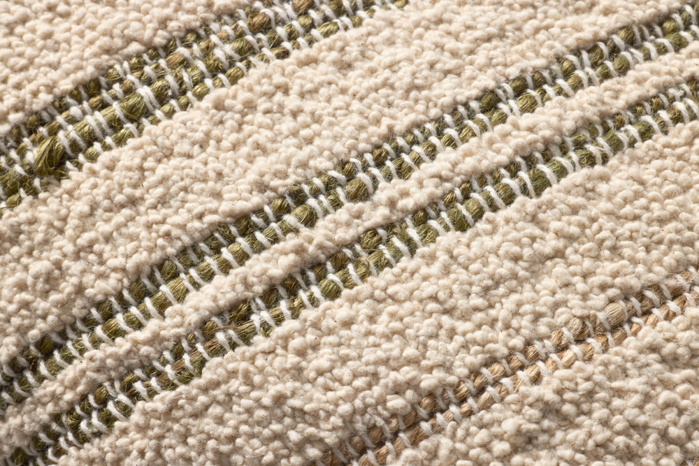 Atley Naturel / Coussin Olive (PAL0057)
