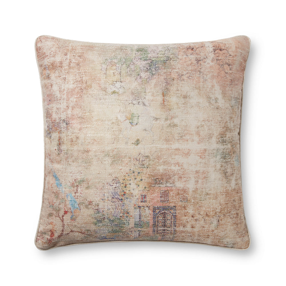 Beige / Multi Pillow (PLL0011)
