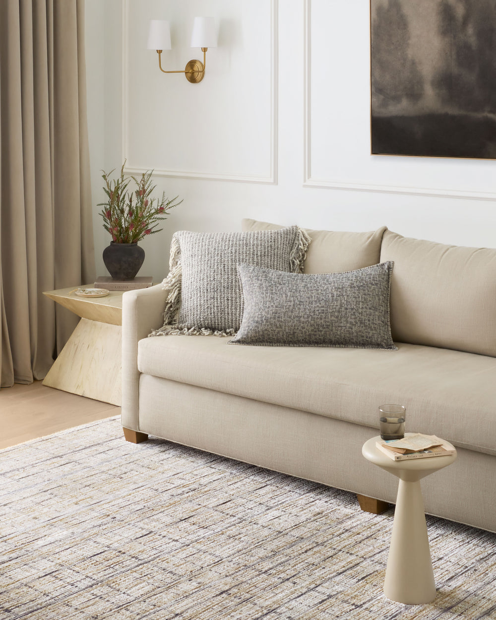 Ivory / Beige Pillow (PLL0033)