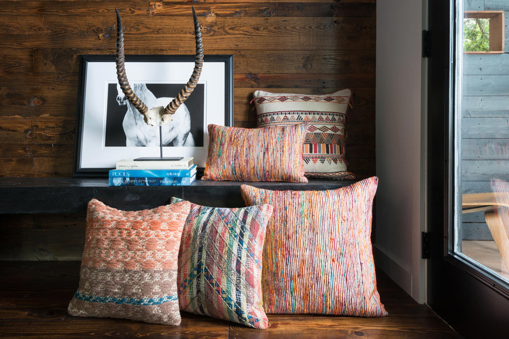Rust / Multi Pillow (P0242)