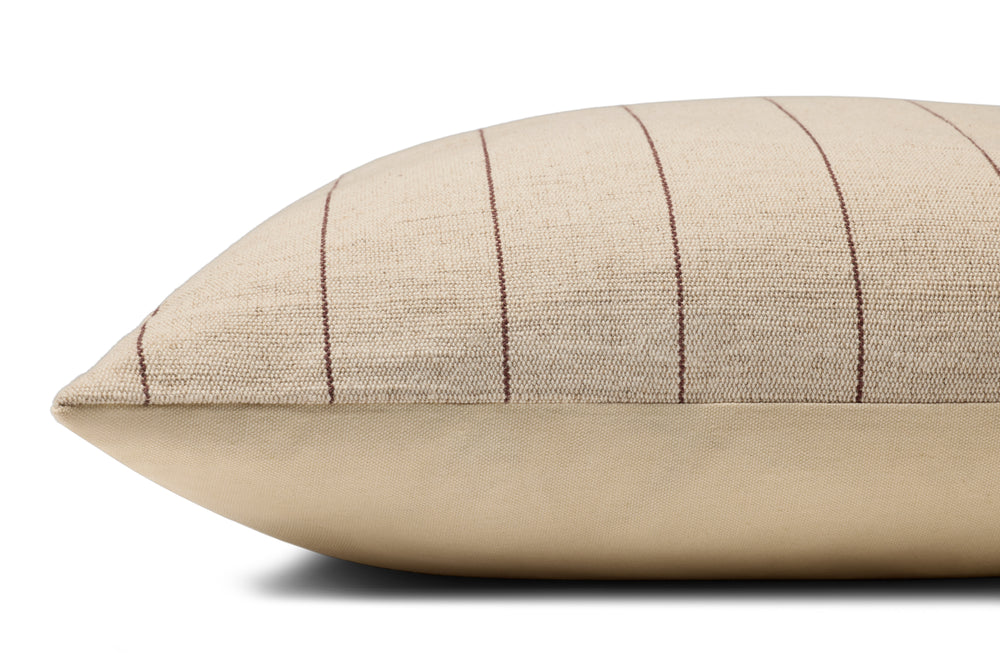 Keisha Natural / Brown Pillow (PAL0046)