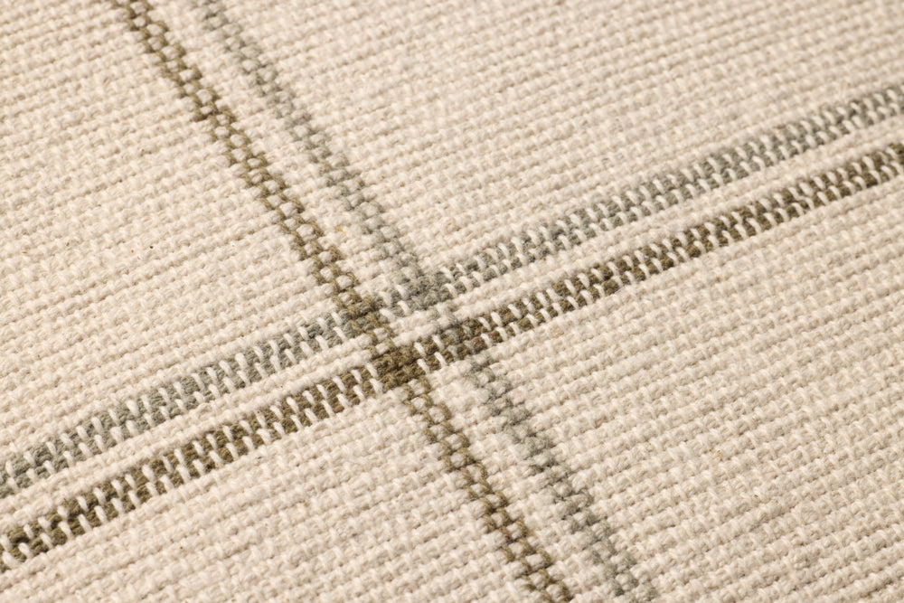 Lainey Natural / Olive Pillow (PAL0060)