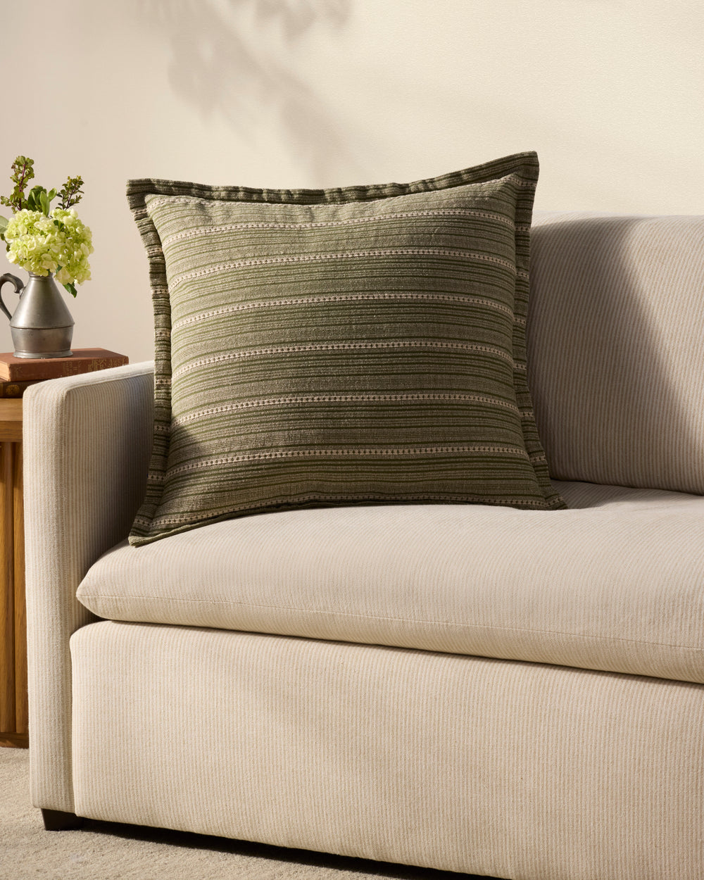 PCJ0023 Howie Green / Oreiller naturel