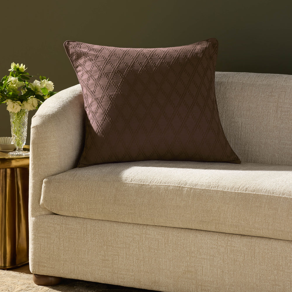 Coussin marron Cary (PCJ0036)