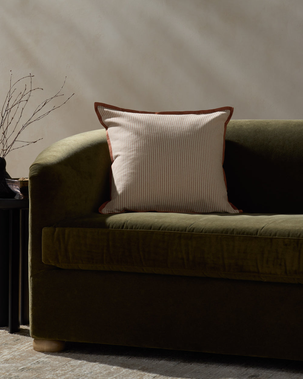 Sullivan Natural / Terracotta Pillow (PJBR0001)