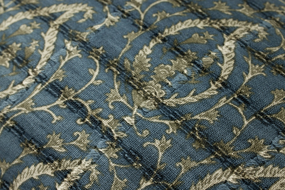PJS0025 Oreiller bleu / vert