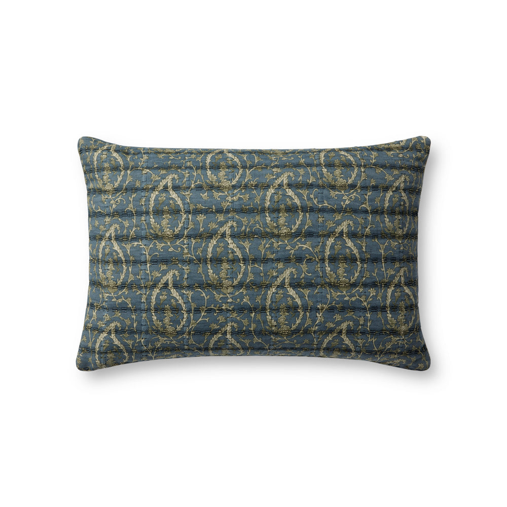 PJS0025 Oreiller bleu / vert