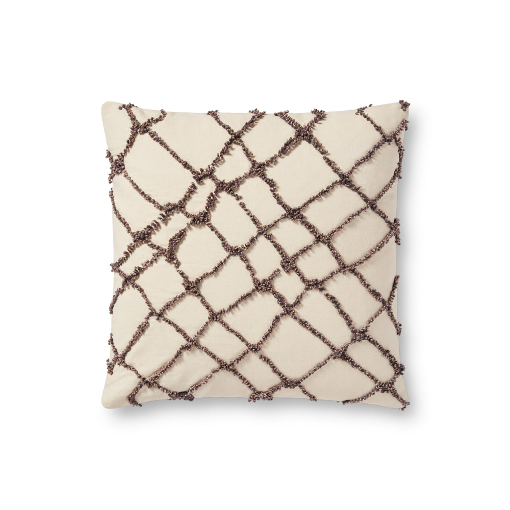 Ivory / Black Pillow (PLL0043)