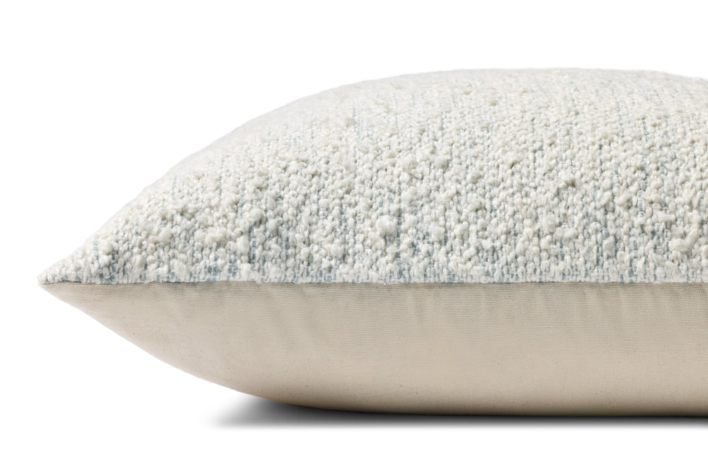 Ivory / Blue Pillow (PLL0192)