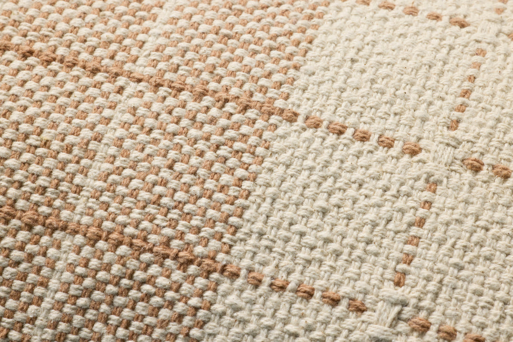 Natural / Rust Pillow (PLL0193)
