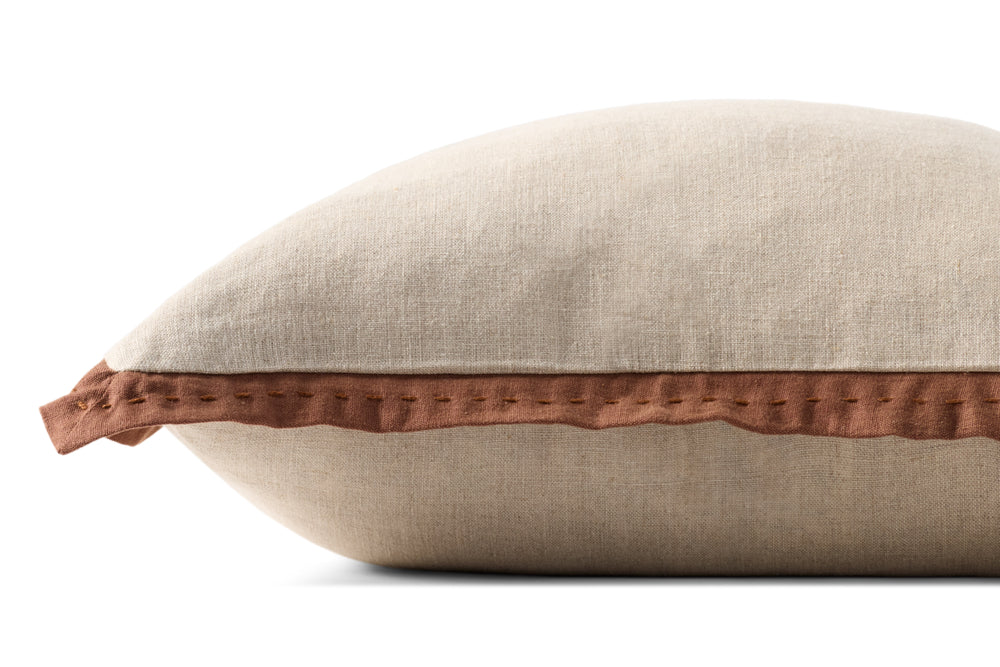 PLL0197 Oreiller naturel / brun