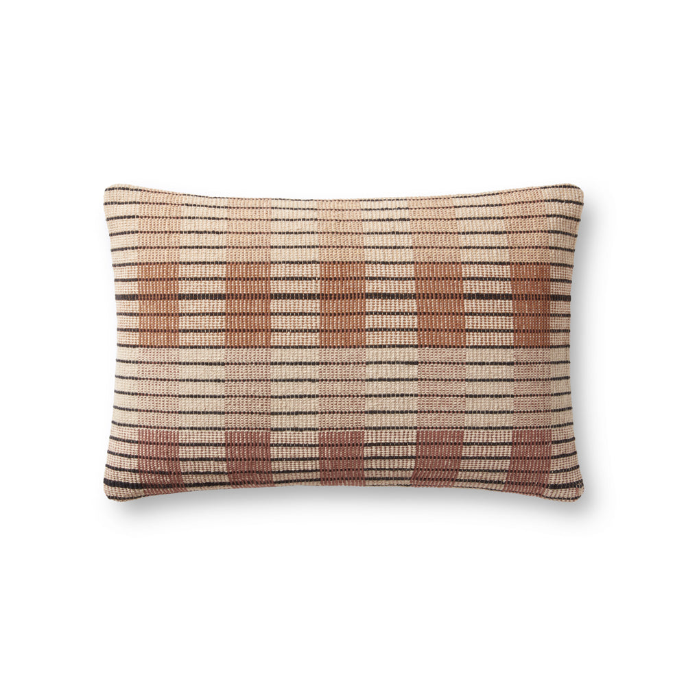 Ivory / Brown Pillow (PAL0010)