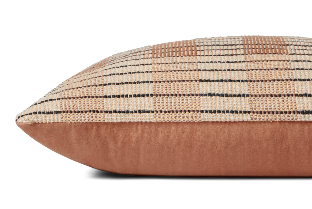 Ivory / Brown Pillow (PAL0010)