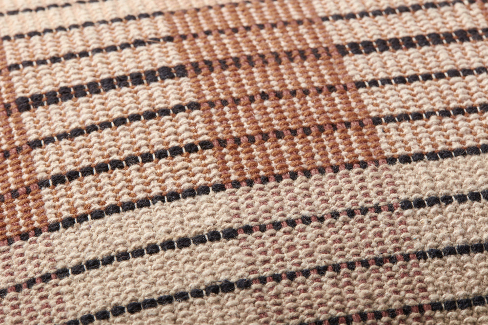 Ivory / Brown Pillow (PAL0010)