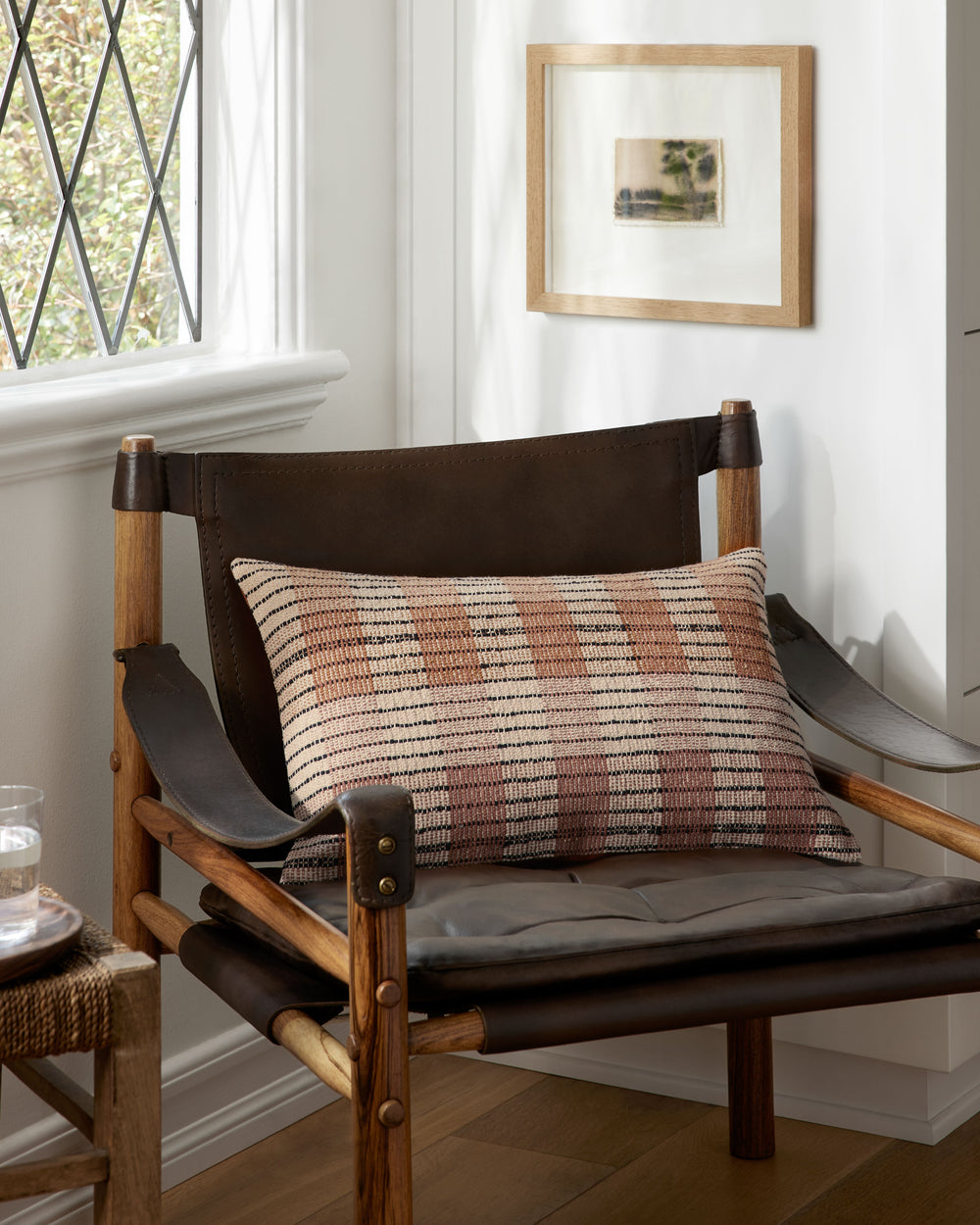 Ivory / Brown Pillow (PAL0010)