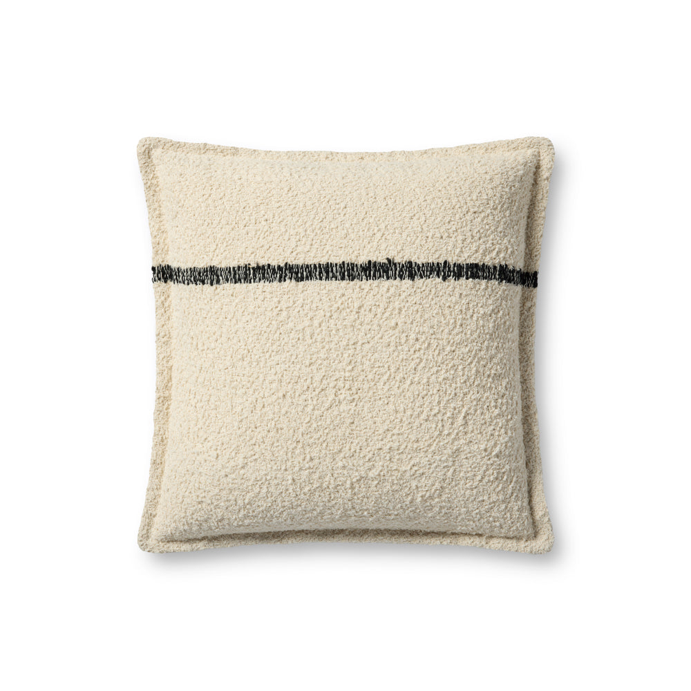 Natural / Charcoal Pillow (PBR0015)