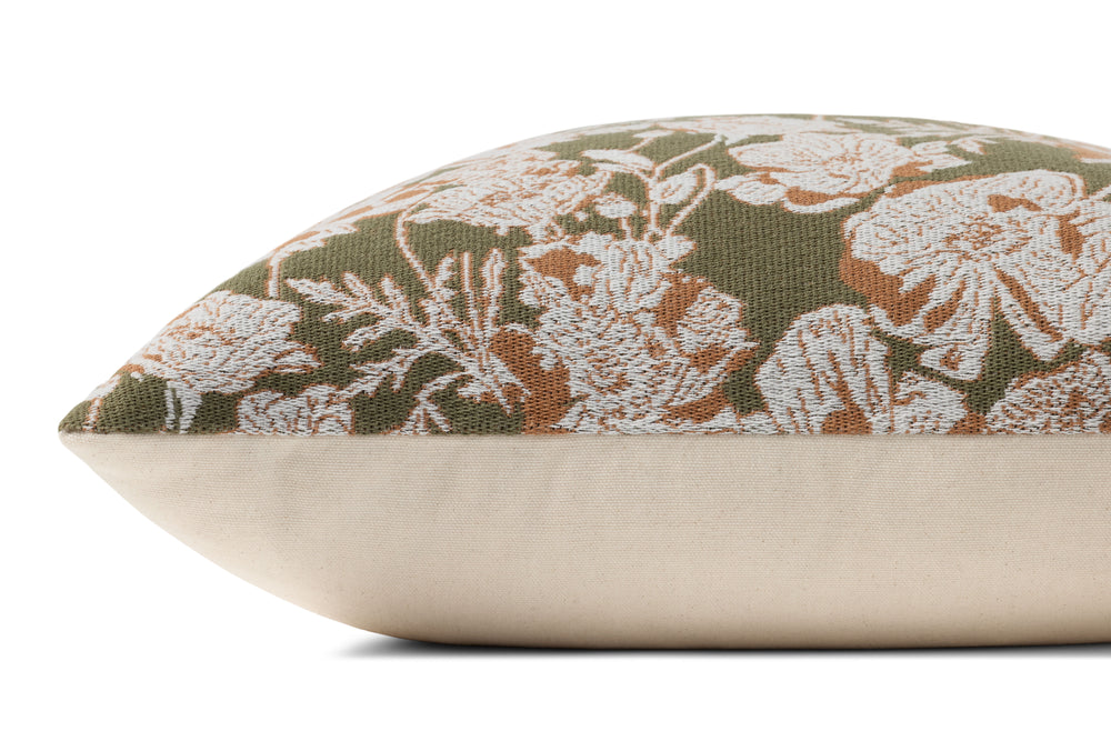 PCJ0031 Matilda Olive/Orange Pillow