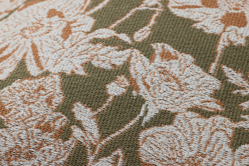 PCJ0031 Matilda Olive/Orange Pillow