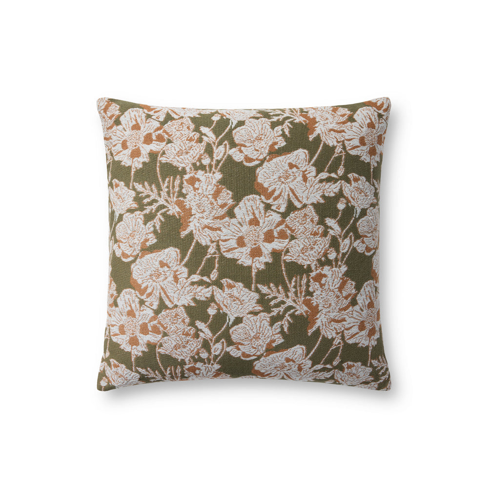PCJ0031 Matilda Olive/Orange Pillow