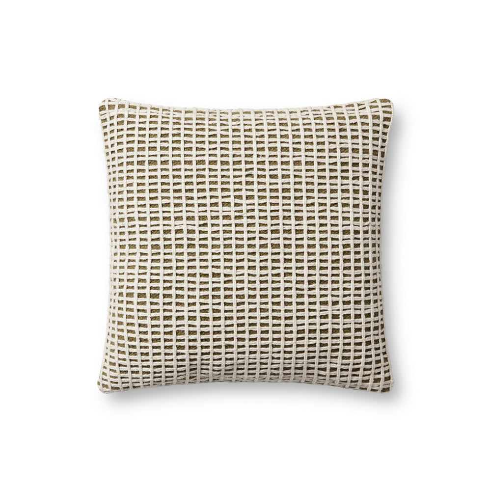 Green / Ivory Pillow (PLL0119)