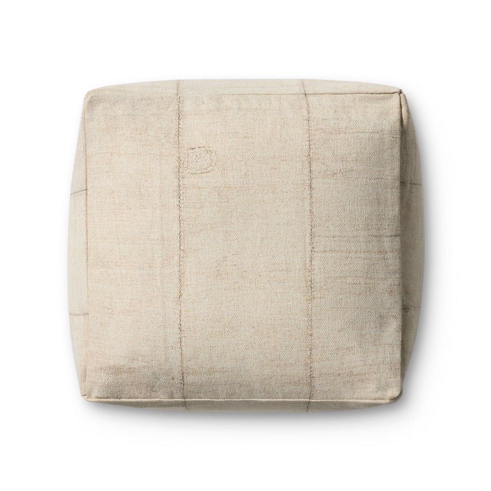 Ivory Pouf (LPF0043)