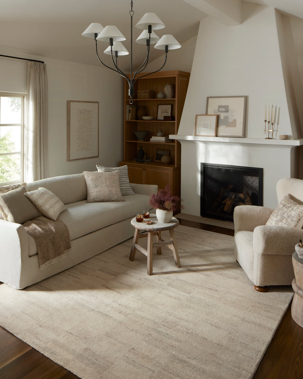 Zephyr Ivory / Natural Pillow (PAL0040)