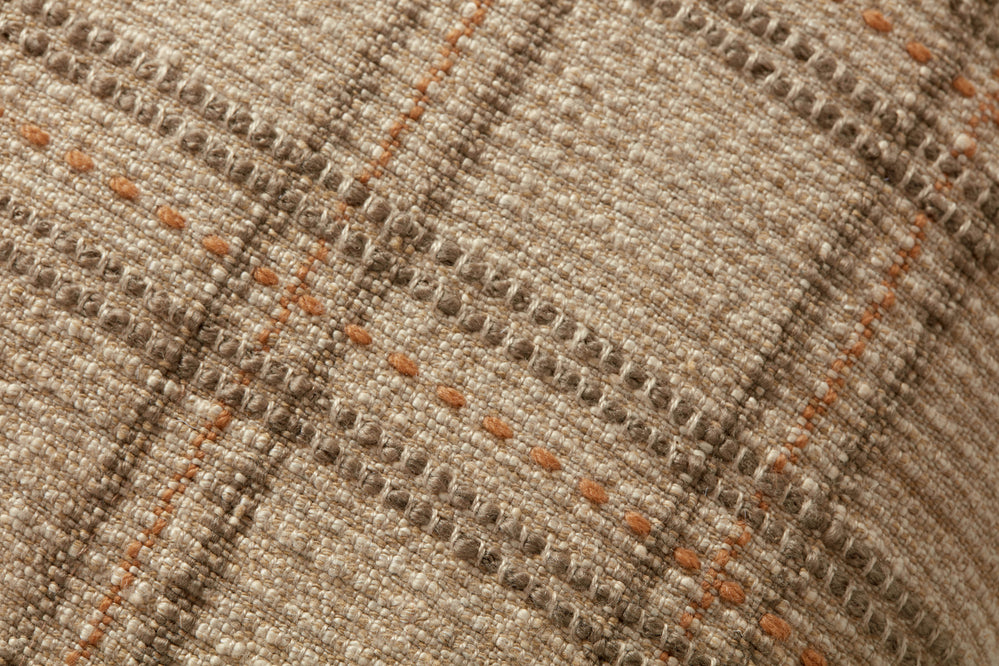 PAR0018 CALISTA TAN / Terracotta Oreiller