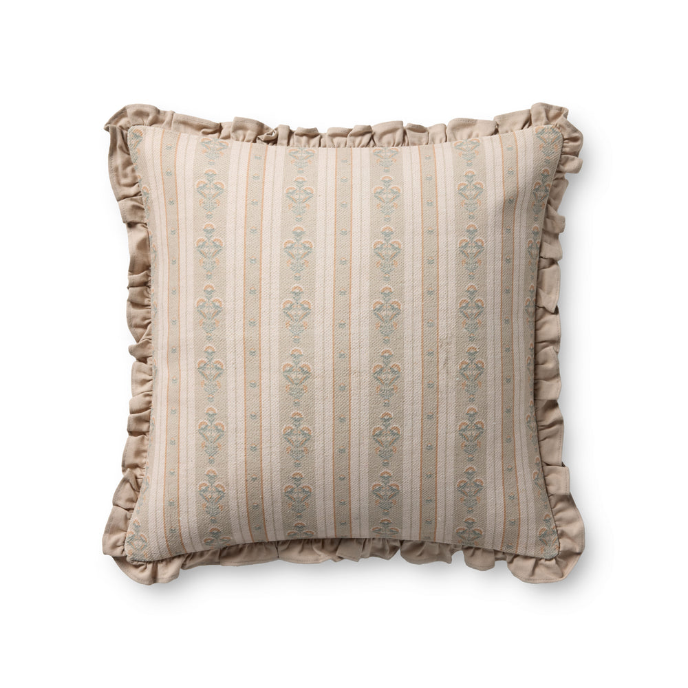 Liesel ivoire / oreiller multicolore (PCJ0040)
