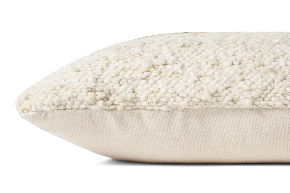 Marie Ivory / Camel Pillow (PAL0031)