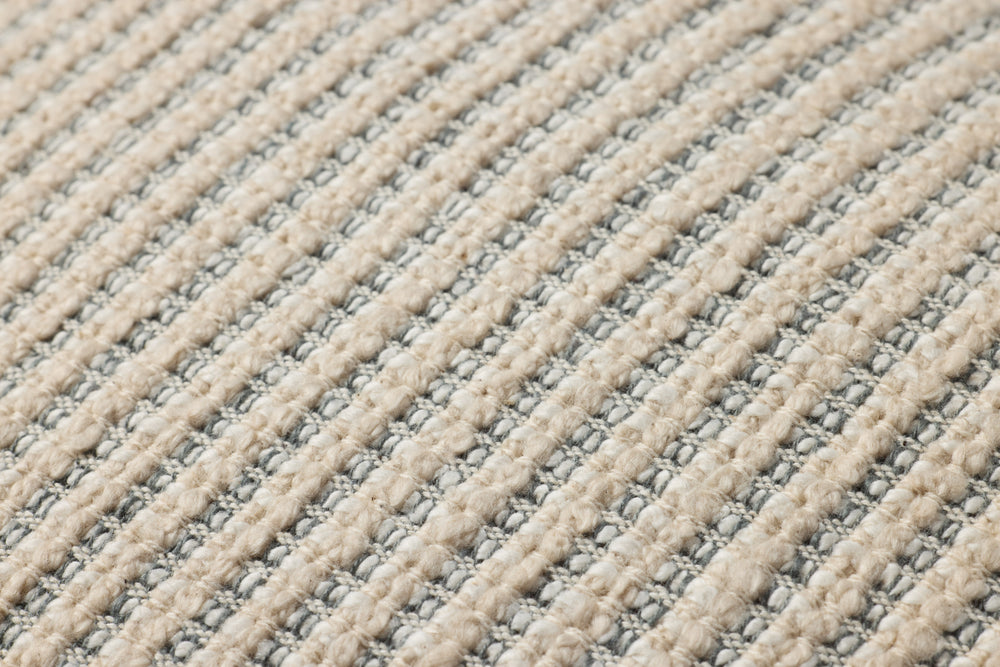 Oreiller naturel / bleu Oroville (PAL0051)