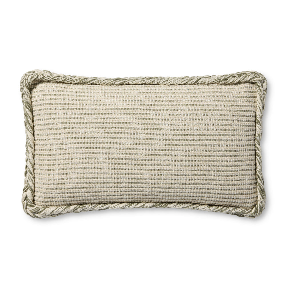 Oroville Natural / Olive Pillow (PAL0051)