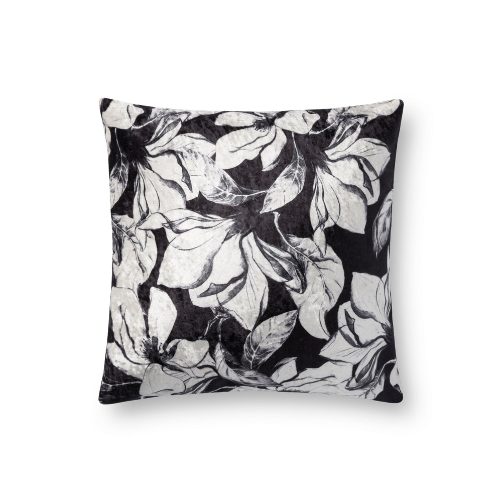Oreiller noir et blanc (P0754)