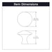 Craftsman Round Knob