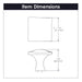 Craftsman Square Knob