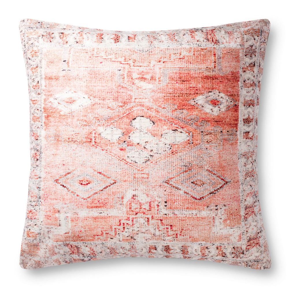 Coral / Multi Pillow (P0886)