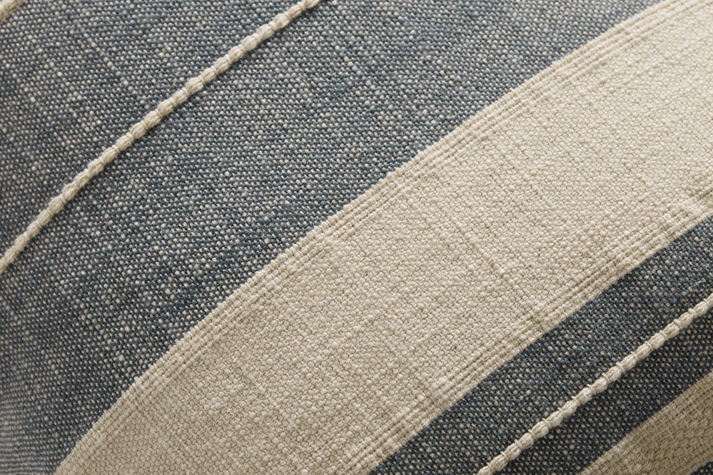 Mia Ivory / Denim Pillow (PAR0014)