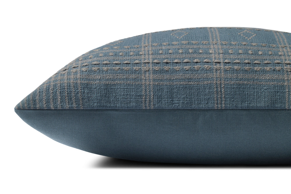 PAR0016 Lina Blue/Slate Pillow
