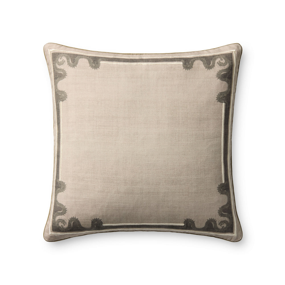 Not Named Natural / Green Pillow (PBR0023)