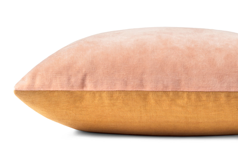 P1153 Pillows Coral/Gold Pillow