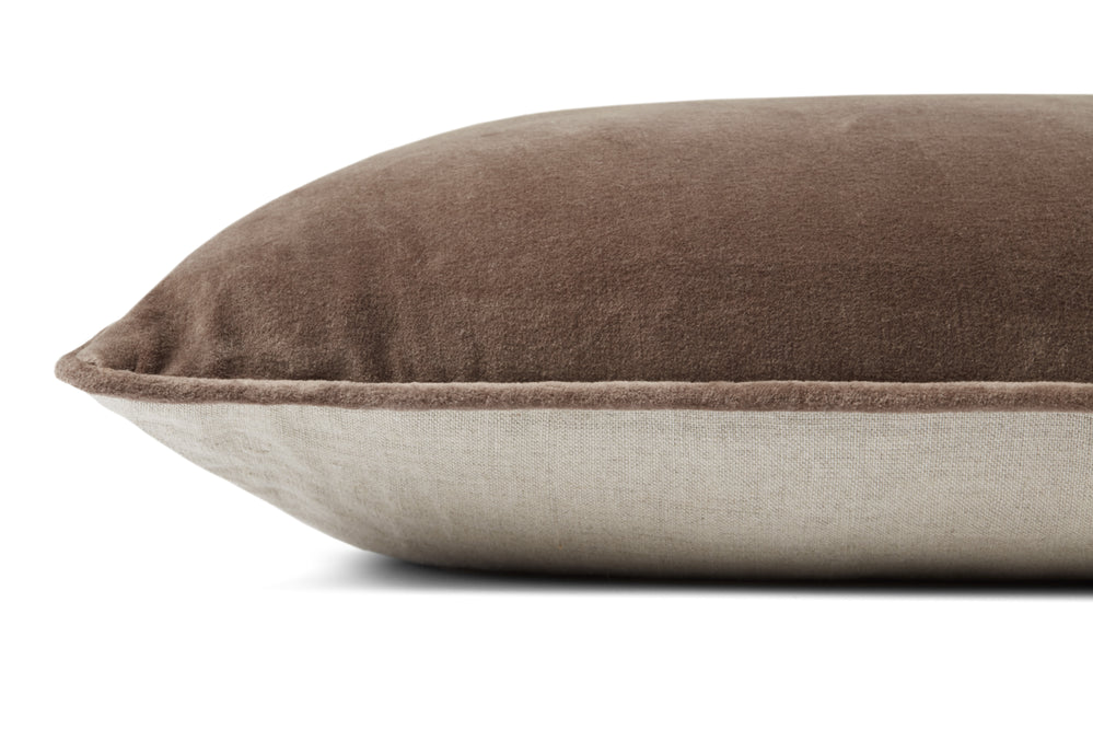 Lydia Walnut / Natural Pillow (PMH1153)