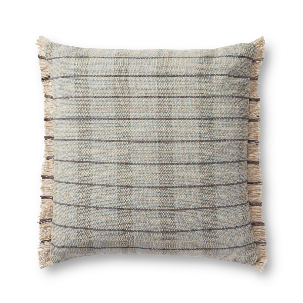 PMH0043 Riley Sage/Natural Pillow